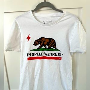 TunerCult, Men’s T-shirt — In Speed We Trust, NWOT